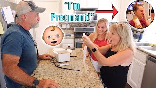 TELLING OUR FAMILY WE'RE PREGNANT! *Pregnancy Reactions*