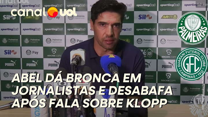 ABEL FERREIRA EXPLICA COMPARAÇÃO COM KLOPP E DÁ BRONCA DURANTE COLETIVA: 'TIRARAM DE CONTEXTO'