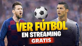 ⚽ Cómo VER FÚTBOL GRATIS en STREAMING 🔥 VIX, Tubi, FIFA+ y Pluto TV