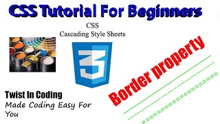 CSS Tutorial 5-Border Property