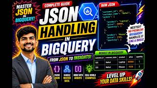 Full JSON Handling in BigQuery 🔥 | Parse JSON, Nested Data & Arrays | BigQuery Tutorial Guide