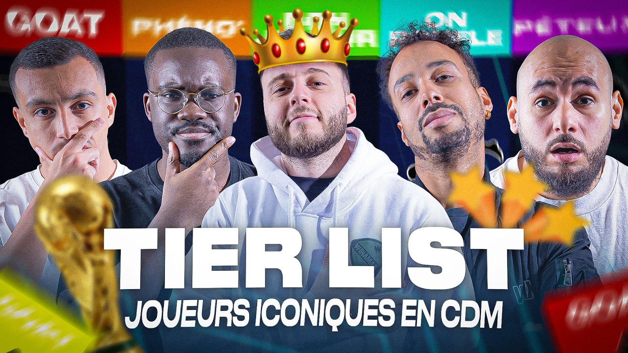 ⚽ Joueurs iconiques de la Coupe du Monde au 21e siècle / Tier list 16