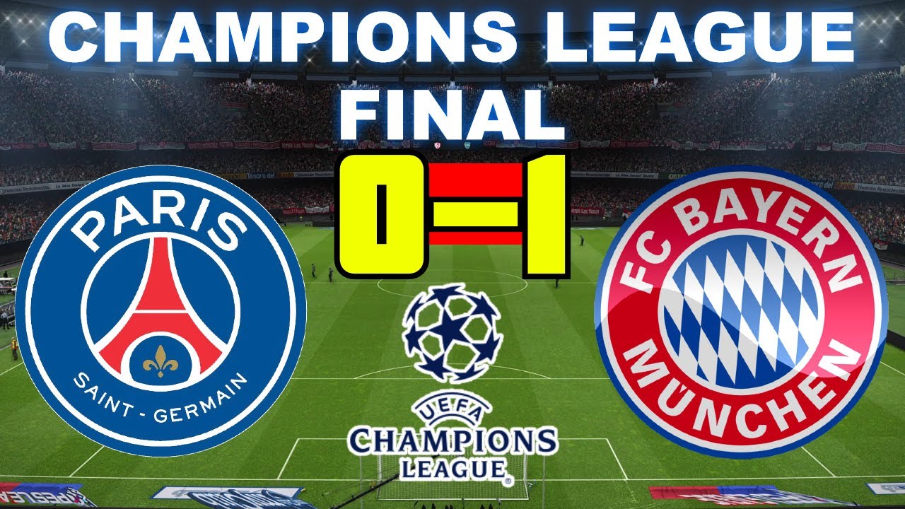 PSG vs BAYERN MUNICH 10  FINAL UEFA Champions League  23/08/2020