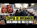BIMBO SI SENTE MALE IN VOLO, SALVATO DA COPPIA DI INFERMIERI IN VACANZA."GLI HANNO SALVATO LA VITA"