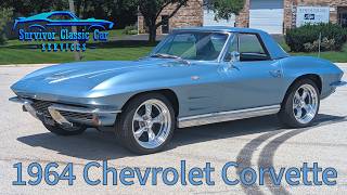 1964 Chevrolet Corvette Convertible 4 speed For Sale Survivor Classic Car Services Chicago