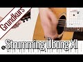 Strumming Übung XI : A-Moll7, C-Dur, G-Dur | Anfänger Onlinekurs