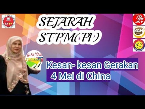 JOM DRILL: kesan2 Gerakan 4 Mei China (STPM:P1)