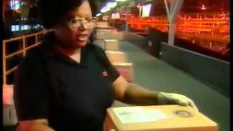 Reading Rainbow segment -- How FedEx sort their packages and process -- 1998.flv