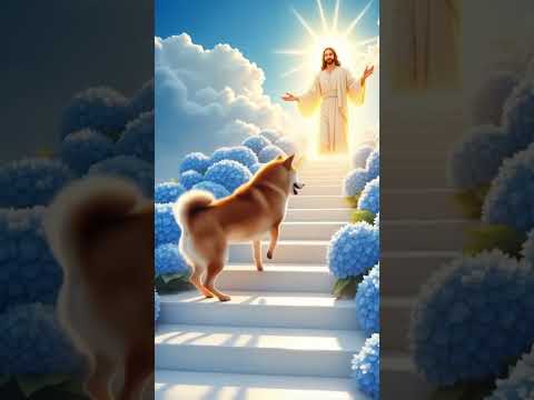 An Angel Pitches Shiba Inu’s to God #shibainu #dogbreeds #dogsoftiktok