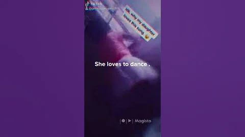 She loves to dance .