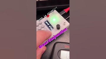 The Great Conjunction MIDI working after cutting a trace and jumping to 3.3v. ￼