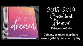 2018-2019 Thirty-One Consultant Planner: An Inside Look