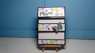 Tarjeta Para el Día de Las Madres con Manchas de pintura- Reto Cerecitas