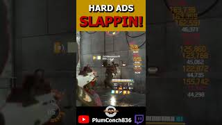 HARD ADS SLAPPIN!! MAG DUMP META! The Division 2 #division2 #pvp #shorts #creed