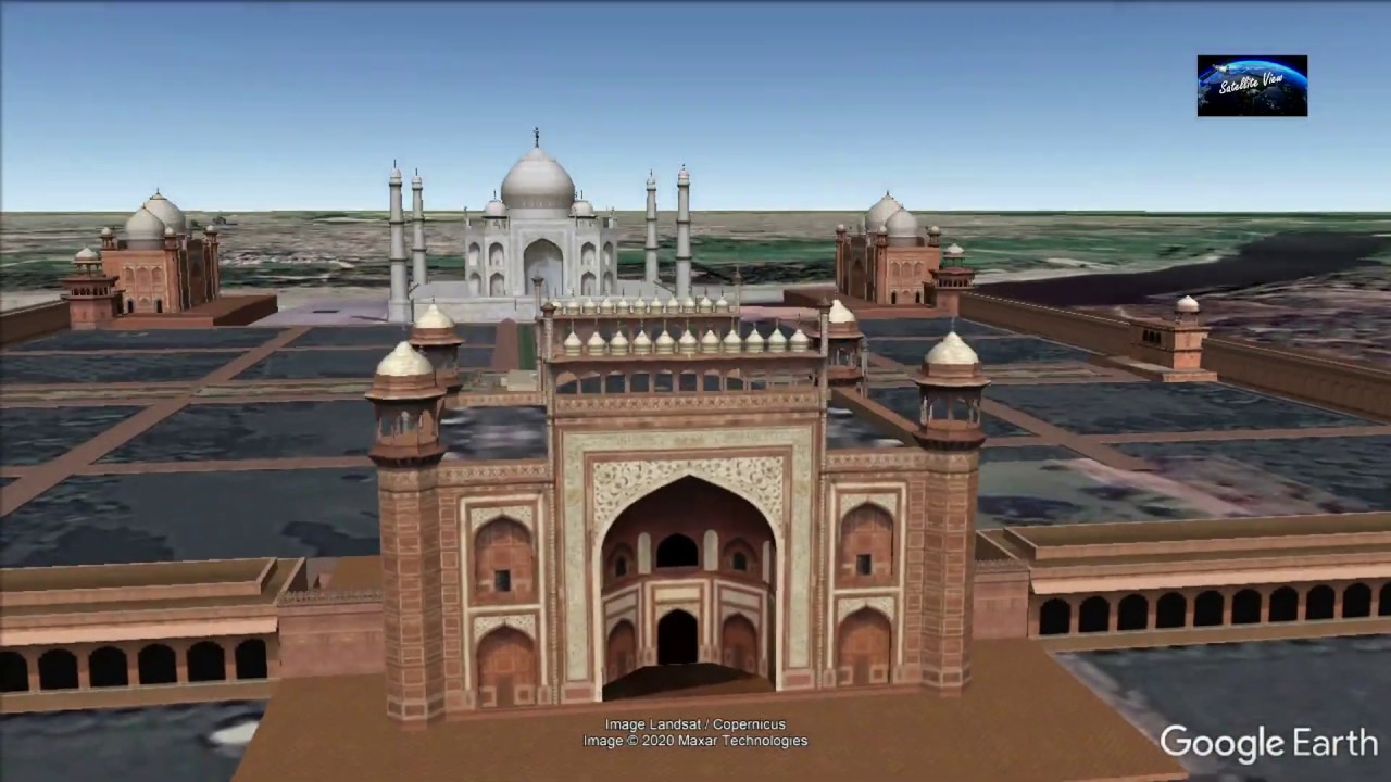 TAJ MAHAL 3D View | Agra,Utter Pradesh  India |