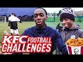 KFC FOOTBALL CHALLENGES WITH MINIMINTER AND TBJZL!!!