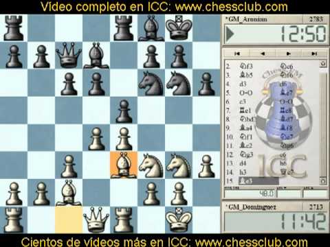 AJEDREZ: Semifinal-2 Aronian vs. Lenier Domnguez -...