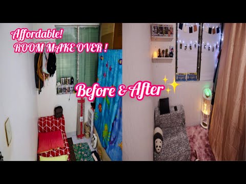 AFFORDABLE SMALL ROOM MAKE OVER 2020 | Cheap Decors + DIYs