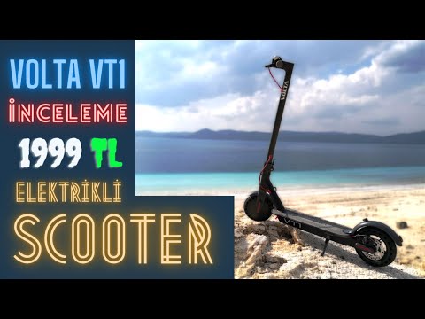 1999TL Elektrikli SCOOTER Detaylı İnceleme | VOLTA VT1 [Öncekileri Unutun]  - YouTube