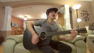 Video thumbnail of "Hypnotised (Coldplay) acoustic cover by Joel Goguen"