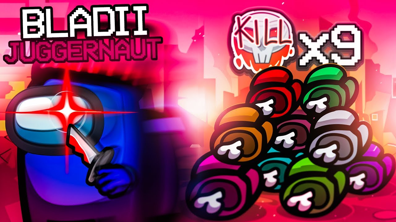 NAJ-NAJ-NAJLEPSZA RUNDA EVER jako JUGGERNAUT - *9 KILLÓW* - TOTALNE ORO w AMONG US!!!