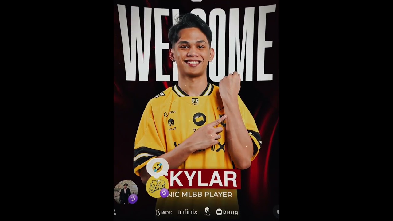 Farewell Rrq Skylar and welcome Onic Skylar🤠😎🤗 