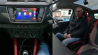 How to use Apple Car Play to send a text using voice activation in a 2018 Skoda Fabia screenshot 1