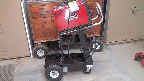 Customize The Welding Cart Part 3 of 5* The Build Up *Add BIG Wheels