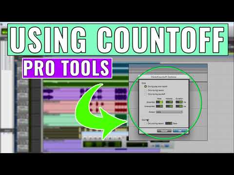 Using Countoff in Pro Tools -- OBEDIA.com Pro Tools Training and Tech Support