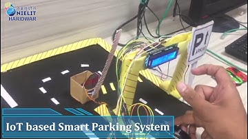 IoT based Smart Parking System : A project developed by students of NIELIT Haridwar