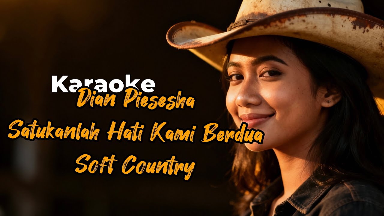 Dian Piesesha - Satukanlah Hati Kami Berdua Karaoke Soft Country🤠