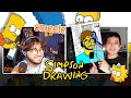 Digital Drawing on Omegle "Simpson Edition"