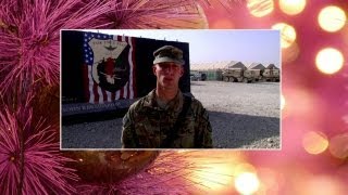 Soldiers sends holiday wishes to family