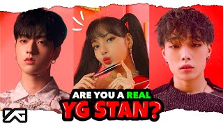 YG QUIZ THAT ONLY REAL YG STANS CAN PERFECT
