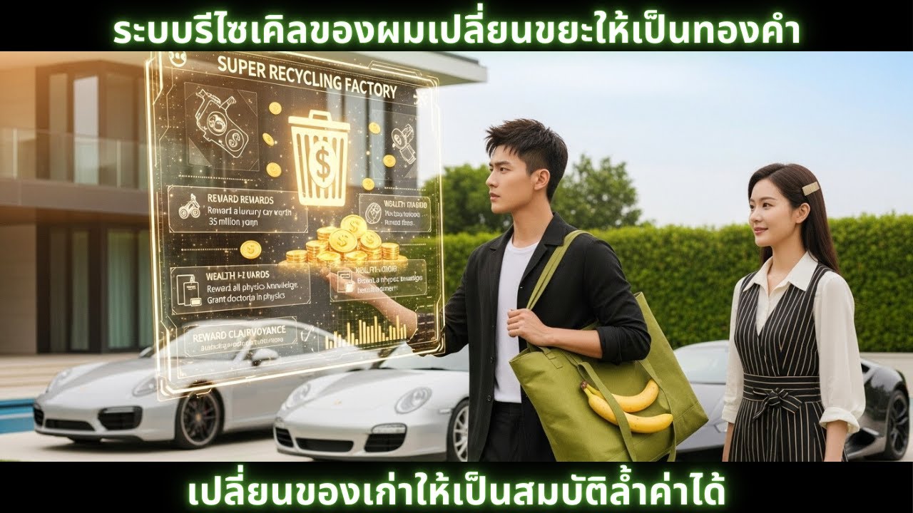 [ซีรีส์จีน] ระบบรีไซเคิลของผมเปลี่ยนขยะให้เป็นทองคำ เปลี่ยนของเก่าให้เป็นสมบัติล้ำค่าได้