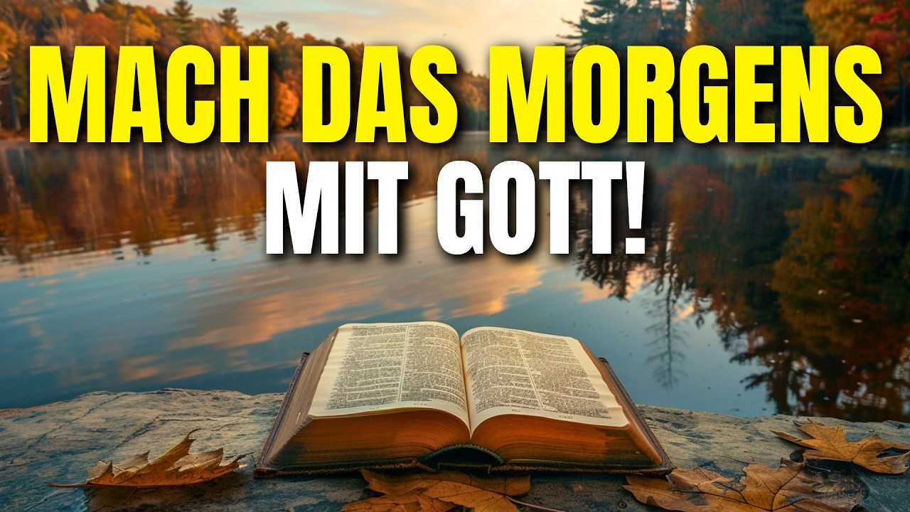 Beginne deinen Tag mit Gott an erster Stelle – sieh, wie sich alles verändert!