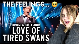 EVEN BETTER LIVE 😍 Dimash Qudaibergen, Igor Krutoy - Love of Tired Swans ~ New Wave 2019 REACTION