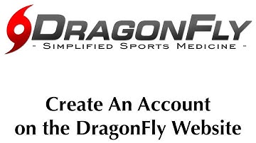 Create An Account on the DragonFly Website