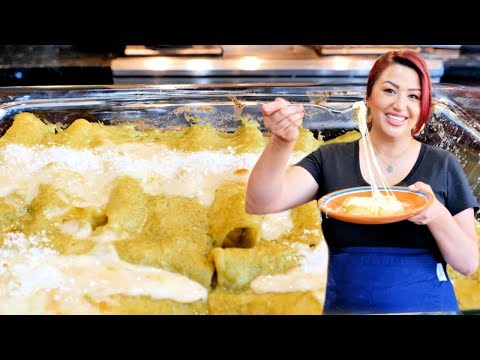 what-to-make-for-dinner-|-enchiladas-suizas-|-mexican-food-recipes