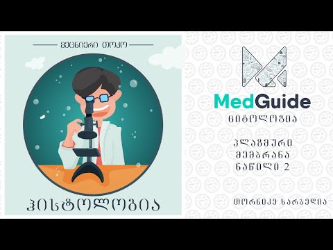 Medguide/მედგიდი - ჰისტოლოგია | ციტოლოგია: პლაზმური მემბრანა (ნაწილი 2)