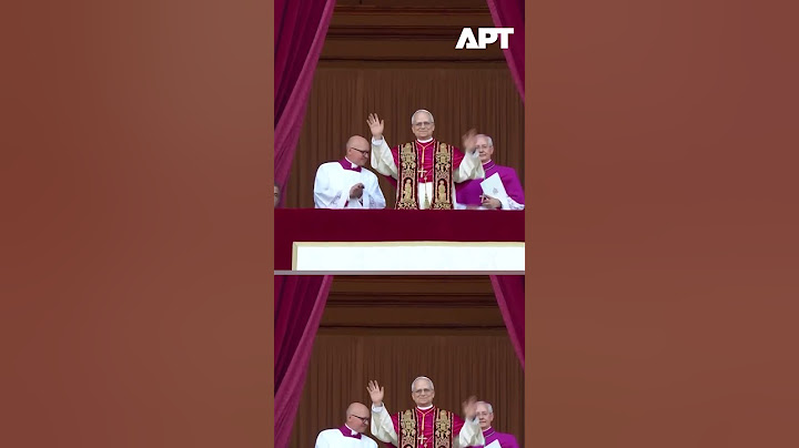 Robert Prevost Revealed as Pope Leo XIV | Pope Balcony of St. Peter’s Basilica | Conclave | APT