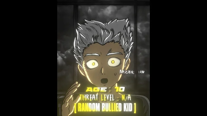 【 Garou - 10 years old vs 18 years old 💀🔥 】OnePunchMan 「manga edit」  #opm #manga #edit