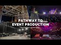 Pathway to event production  how to become a audio engineer or lighting technician