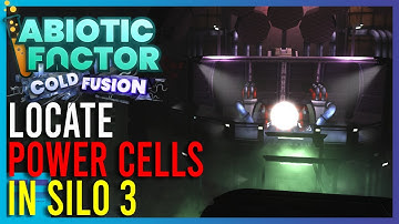 Abiotic Factor - Locate Power Cells In Silo 3 | Enter The Portal To Recover Power Cells