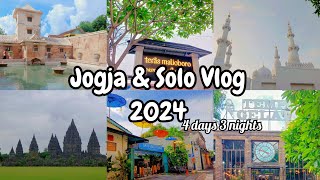 TRIP JOGJA SOLO 4 HARI 3 MALAM | Trip Hemat Yogyakarta Solo | JOGJA SOLO VLOG 2024