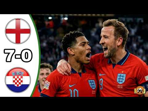 ¿Se copiaron? Inglaterra vence 7-0 a Croacia 