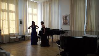 G.Rossini. Duetto Buffo di Due Gatti. Yi Chiao Hsieh &amp; D.Egorova, E. Ermachkova, Piano.17. 06. 2023