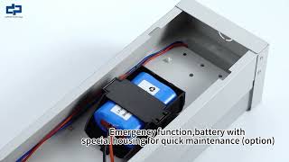 What the advantages of LED linear lighting for patching used in supermarkets?