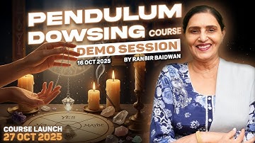 🔮 PENDULUM DOWSING COURSE - DEMO SESSION 🔮