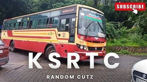 KSRTC BUS SPOTTING at THAMARASSERY CHURAM | AANAVANDI | KERALA STATE RTC